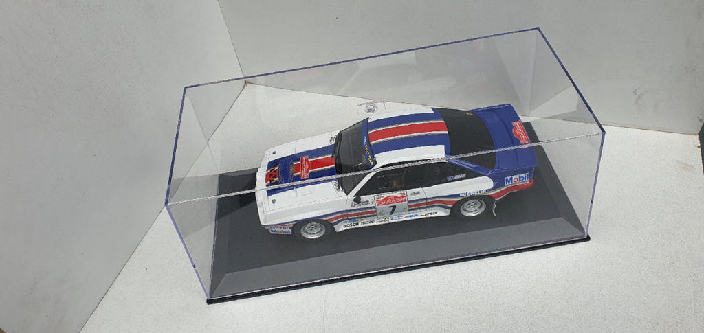 Kunststof Vitrine voor Modelauto Schaal 1:18