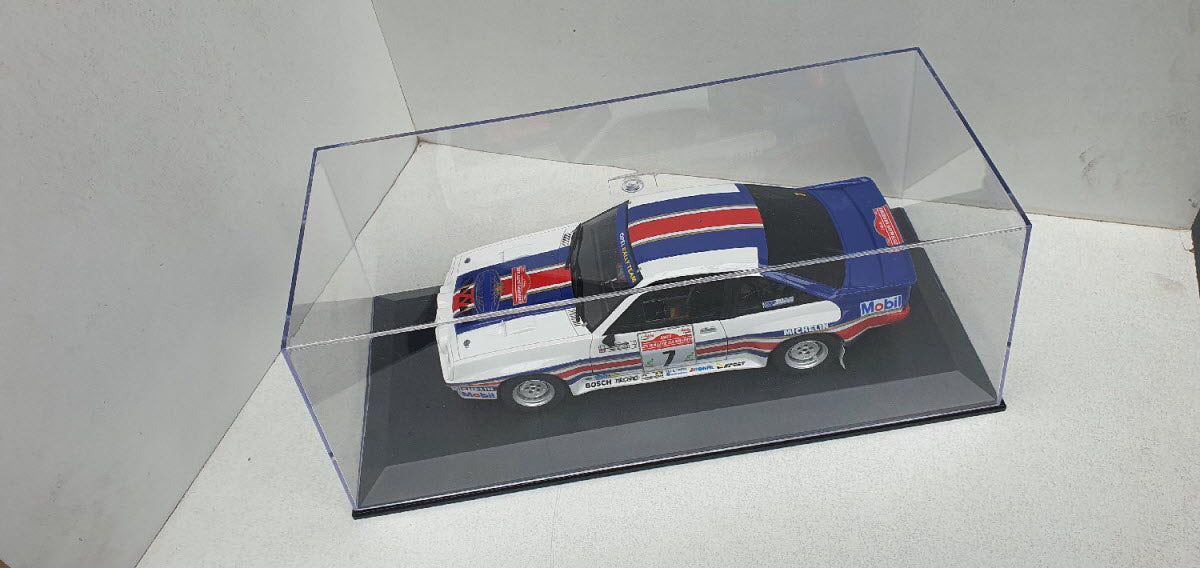 Kunststof Vitrine voor Modelauto Schaal 1:18