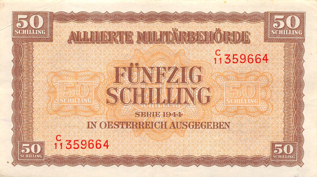 P-109 Austria 50 Schilling 1944 Vf