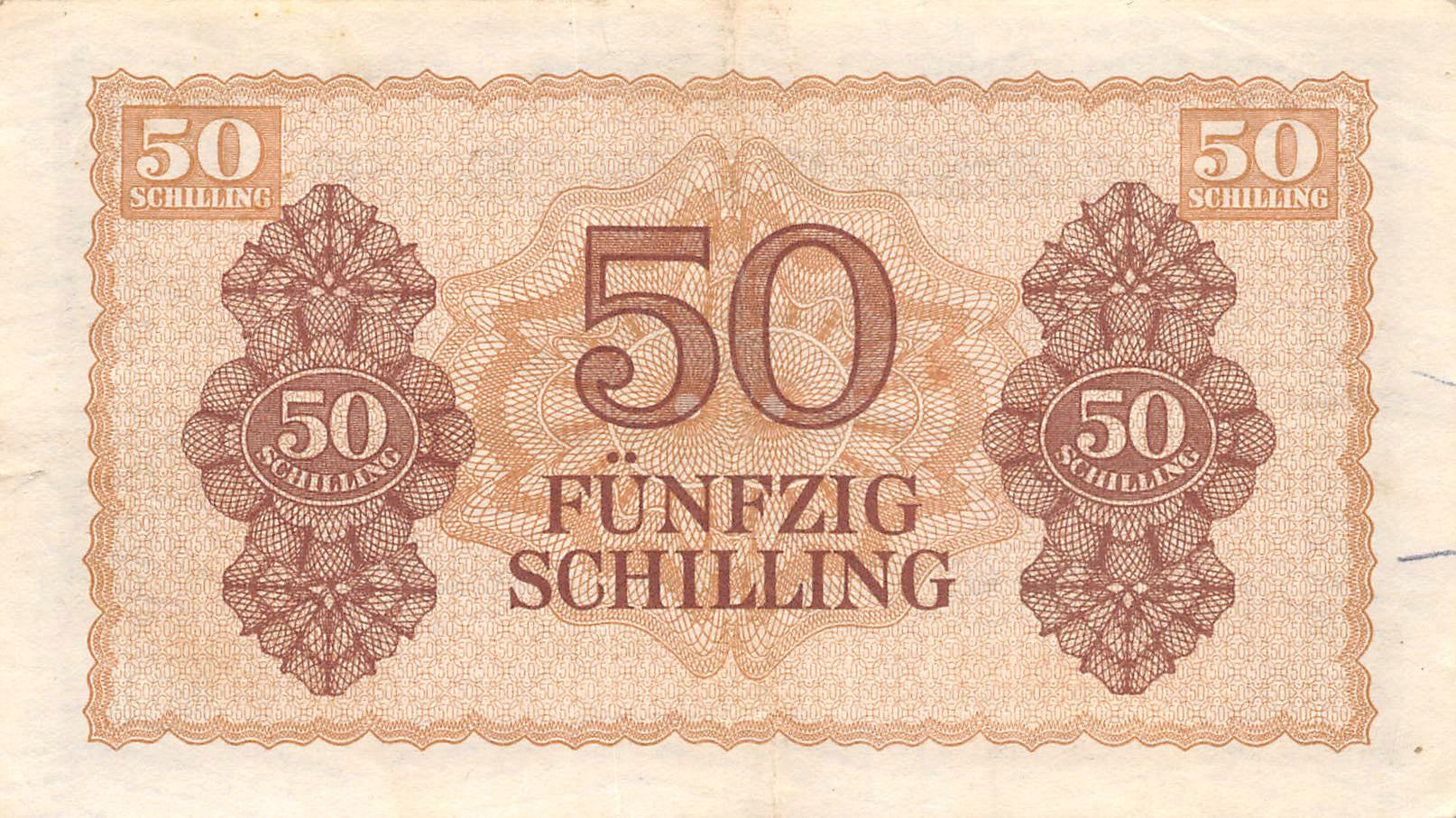 P-109 Austria 50 Schilling 1944 Vf