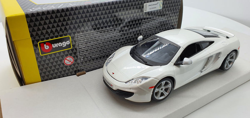 Bburago McLaren 12C Wit - Schaal 1:24