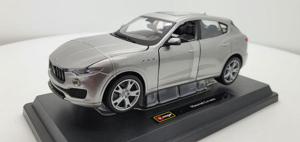 Bburago Maserati Levante Zilvergrijs Metallic - Schaal 1:24