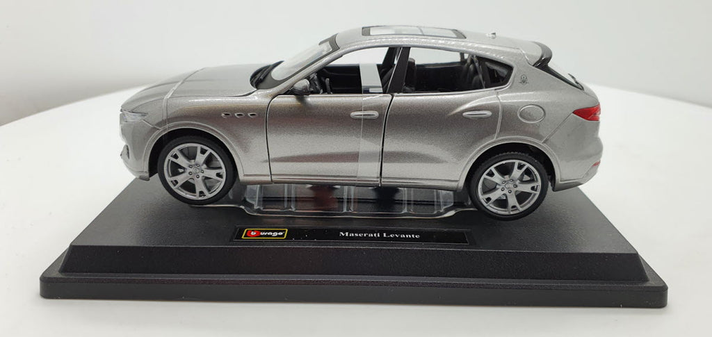 Bburago Maserati Levante Zilvergrijs Metallic - Schaal 1:24