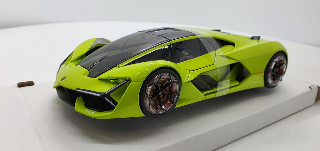 Bburago Lamborghini Terzo Millennio Lime Green 2019 - Schaal 1:24