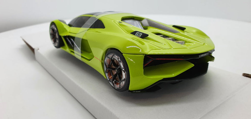 Bburago Lamborghini Terzo Millennio Lime Green 2019 - Schaal 1:24