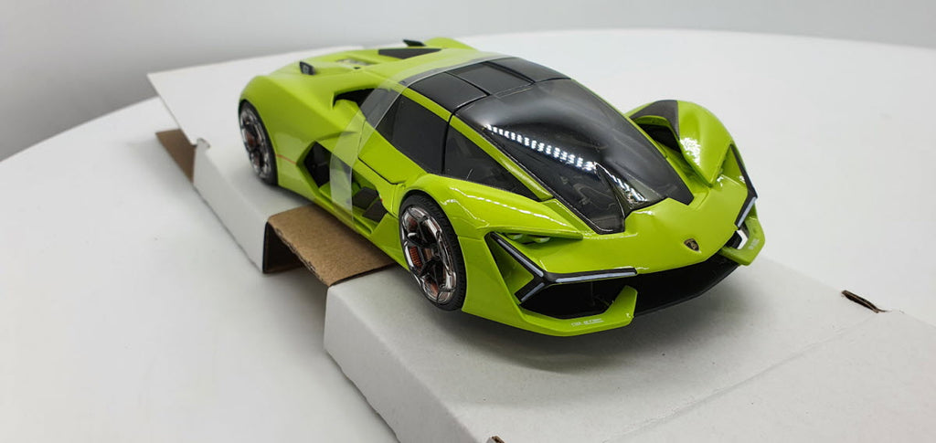 Bburago Lamborghini Terzo Millennio Lime Green 2019 - Schaal 1:24