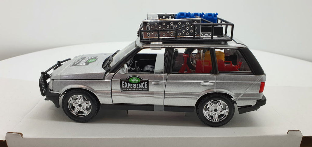 Bburago Range Rover Experience Zilver Grijs - Schaal 1:24