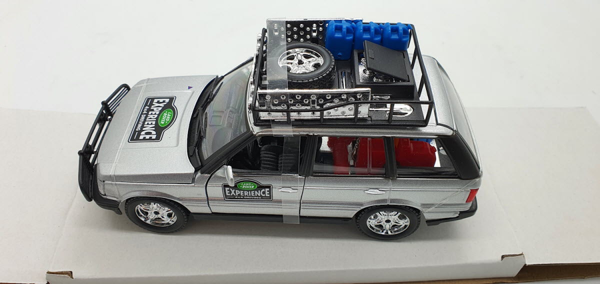 Bburago Range Rover Experience Zilver Grijs - Schaal 1:24