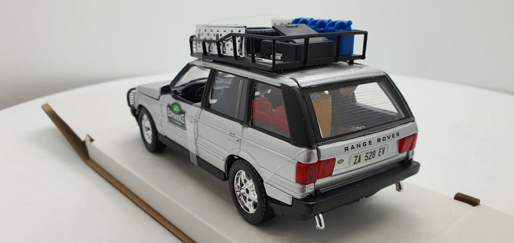 Bburago Range Rover Experience Zilver Grijs - Schaal 1:24