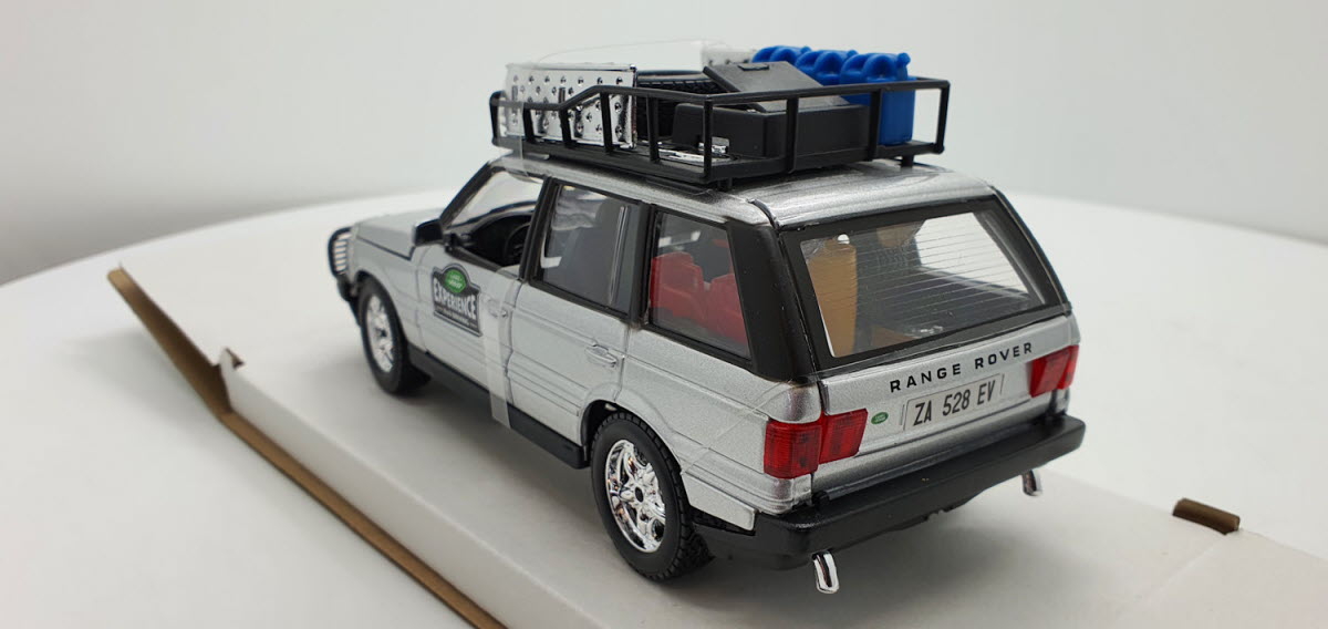 Bburago Range Rover Experience Zilver Grijs - Schaal 1:24