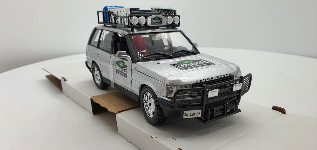 Bburago Range Rover Experience Zilver Grijs - Schaal 1:24