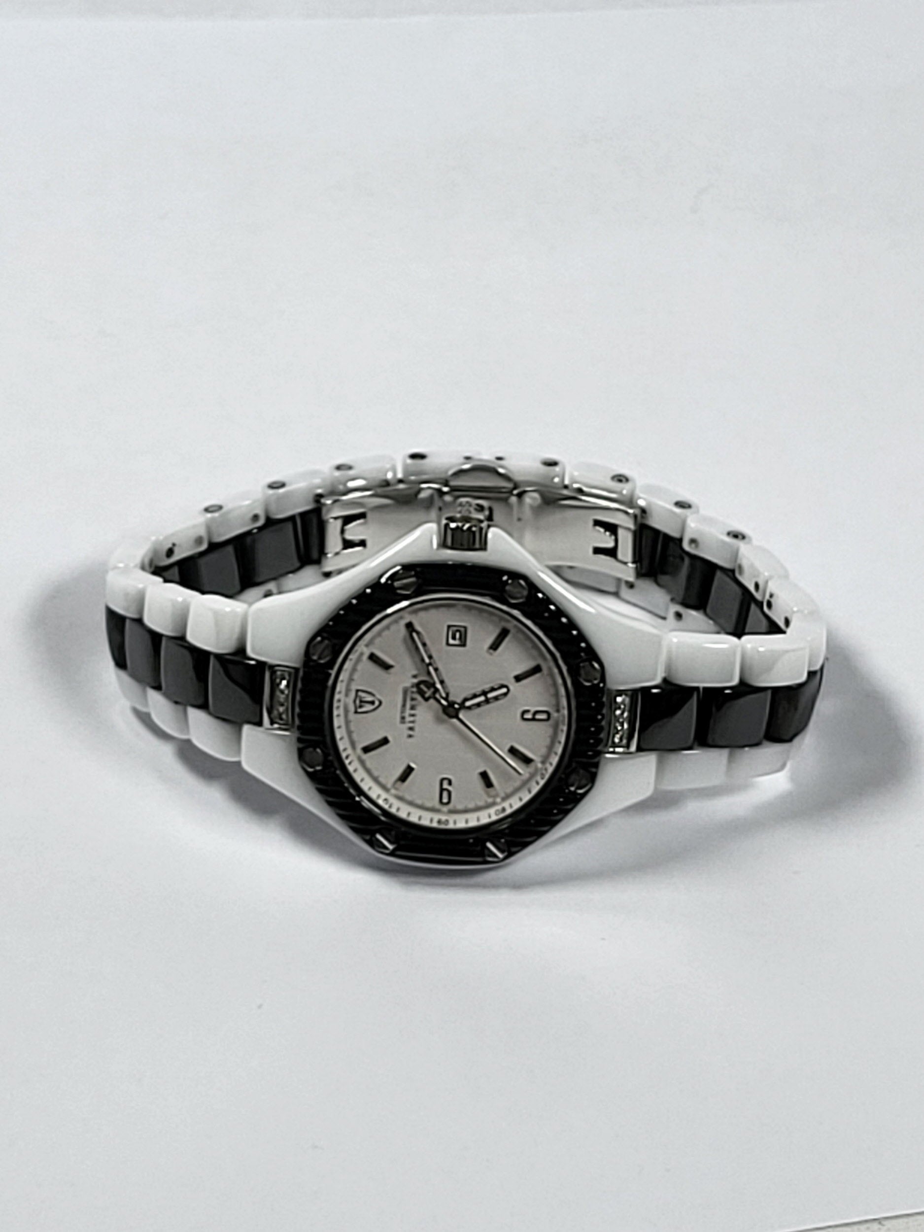 DeTomaso Valentina Ceramic Date dames horloge