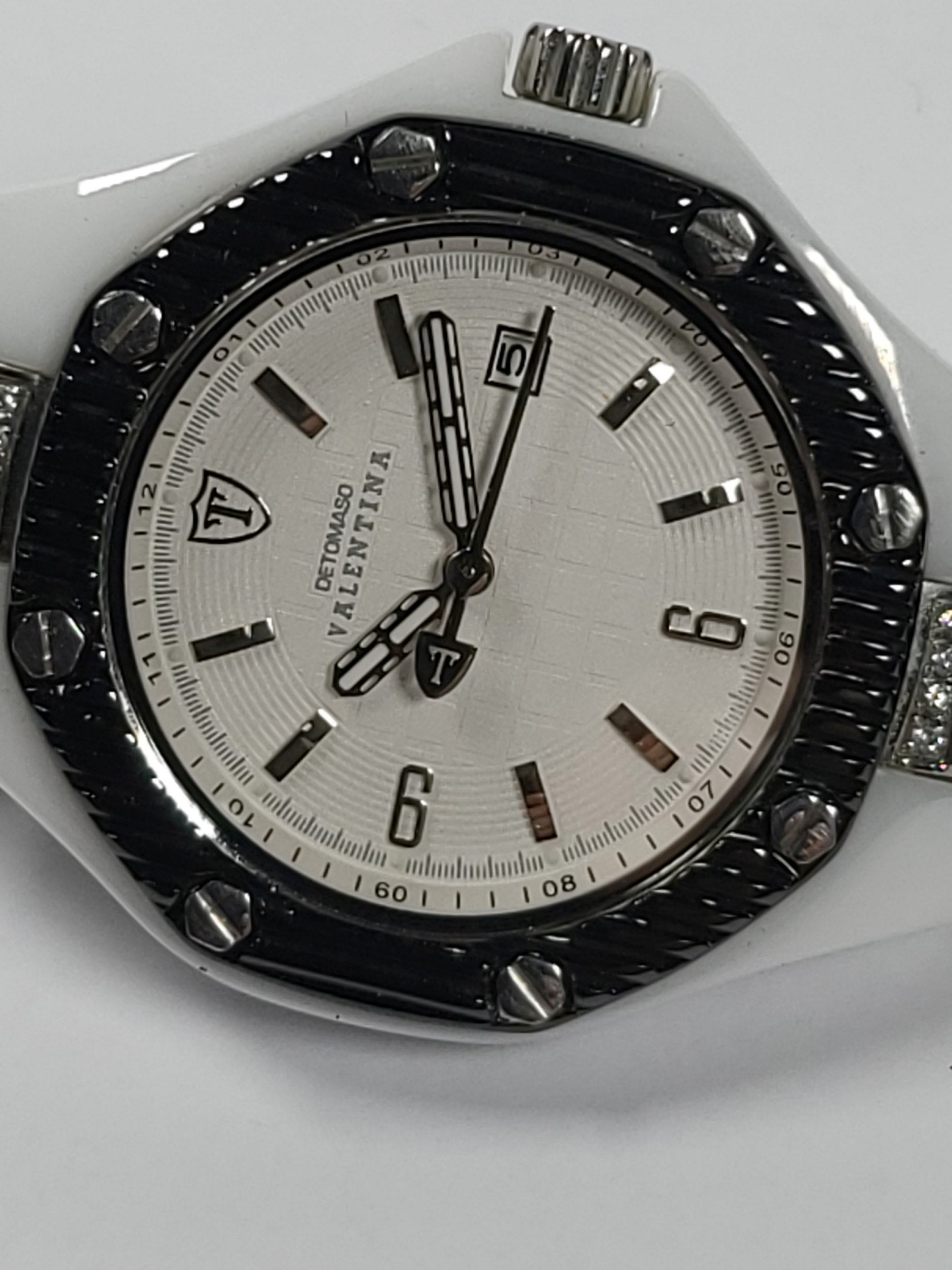 DeTomaso Valentina Ceramic Date dames horloge