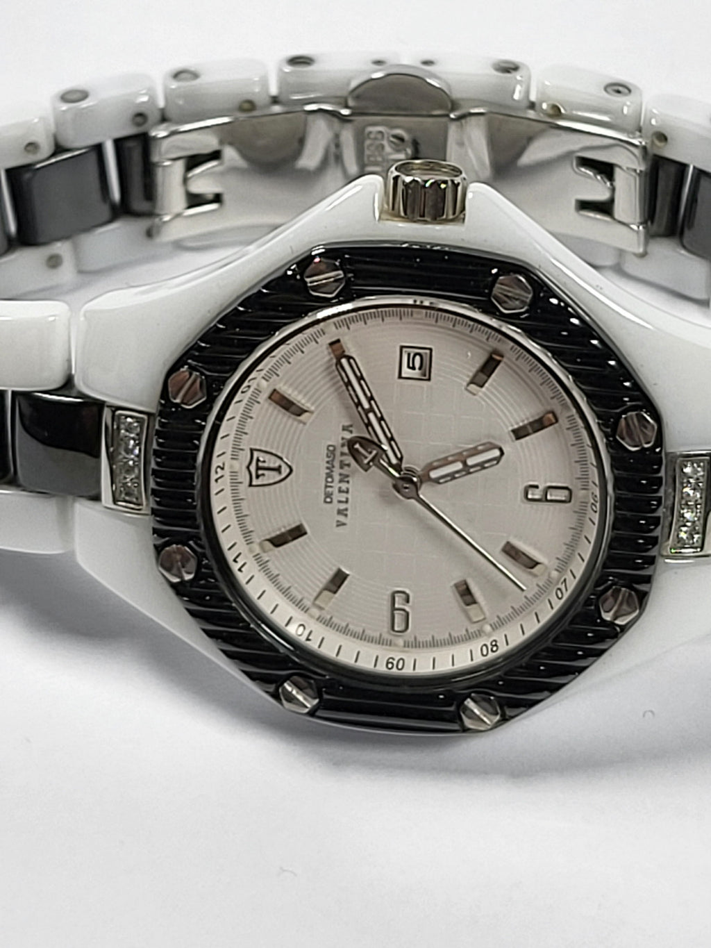 DeTomaso Valentina Ceramic Date dames horloge