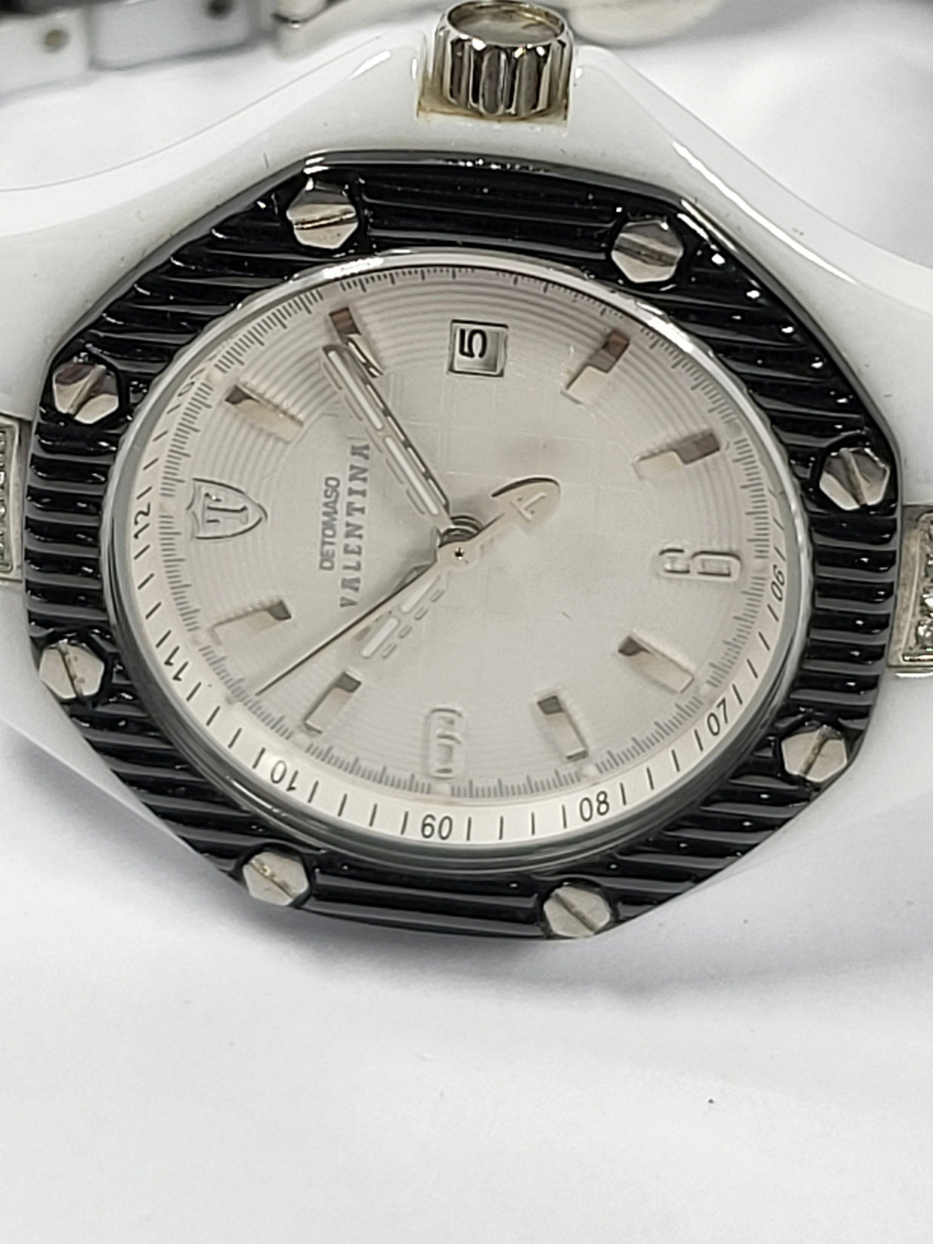 DeTomaso Valentina Ceramic Date dames horloge