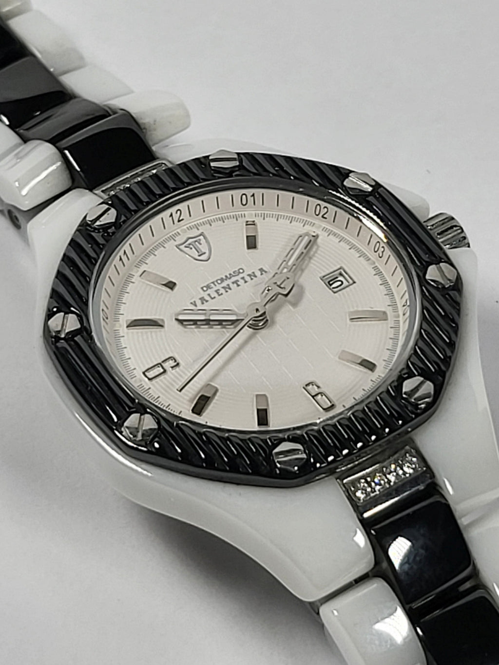 DeTomaso Valentina Ceramic Date dames horloge