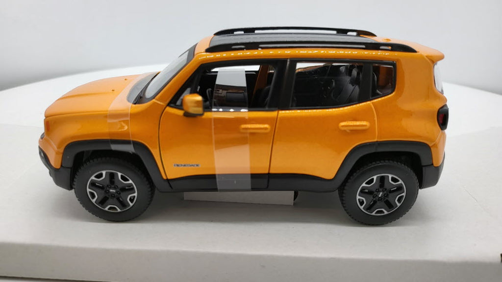 Maisto Jeep Renegade Oranje - Schaal 1:24