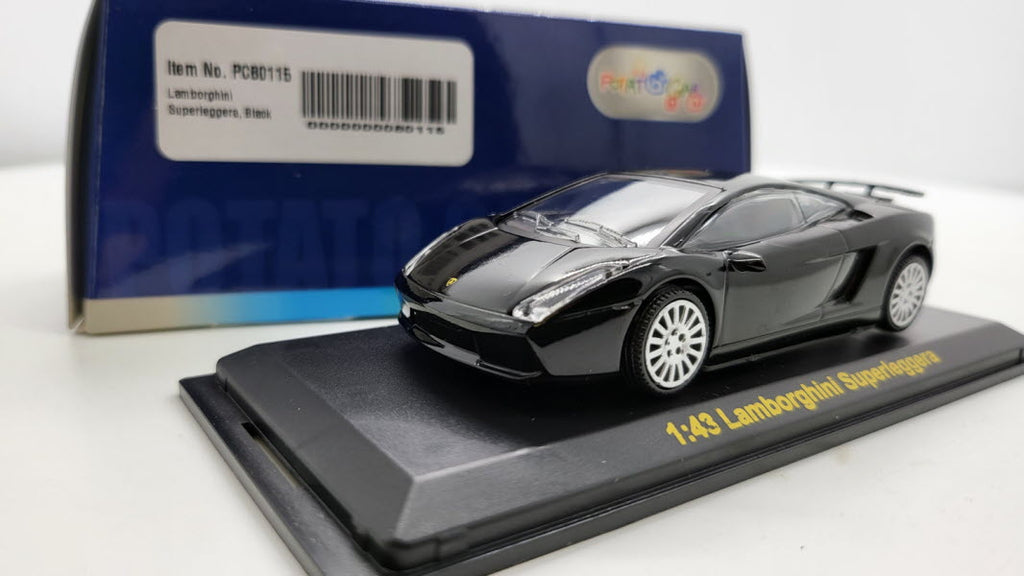 Lamborghini Superleggera zwart – Potatocar 1:43