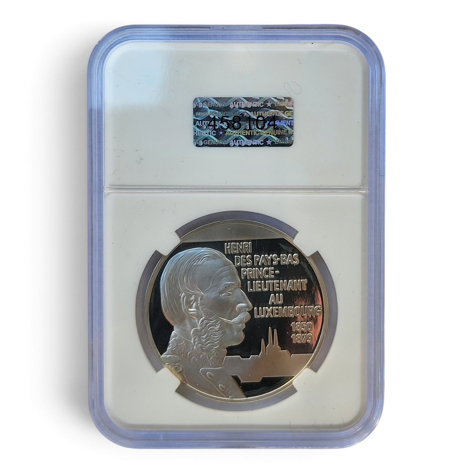 1996 - Luxemburg 20 ECU - Henri Prins-Luitenant - Zilver - Proof
