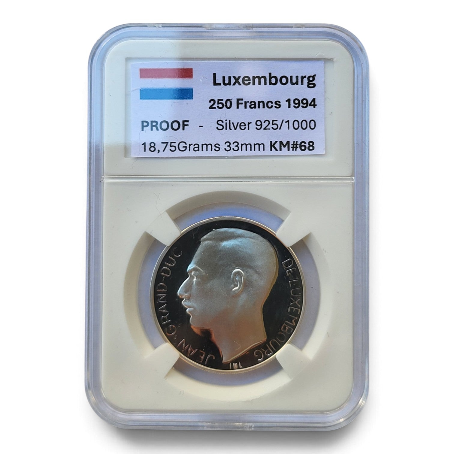 1994 - Luxemburg 250 Frank - 50 Jaar Benelux - Zilver - Proof