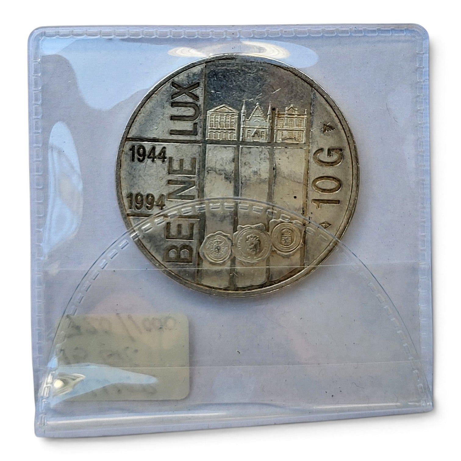 1994 - Nederland 10 Gulden - 50 Jaar Benelux - Zilver - ZF