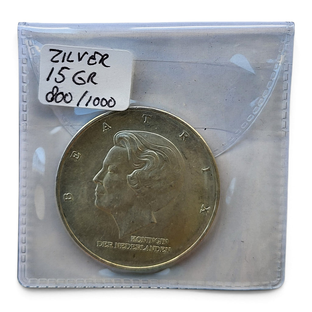 1997 - Nederland 10 Gulden - George Catlett Marshall - Zilver - UNC