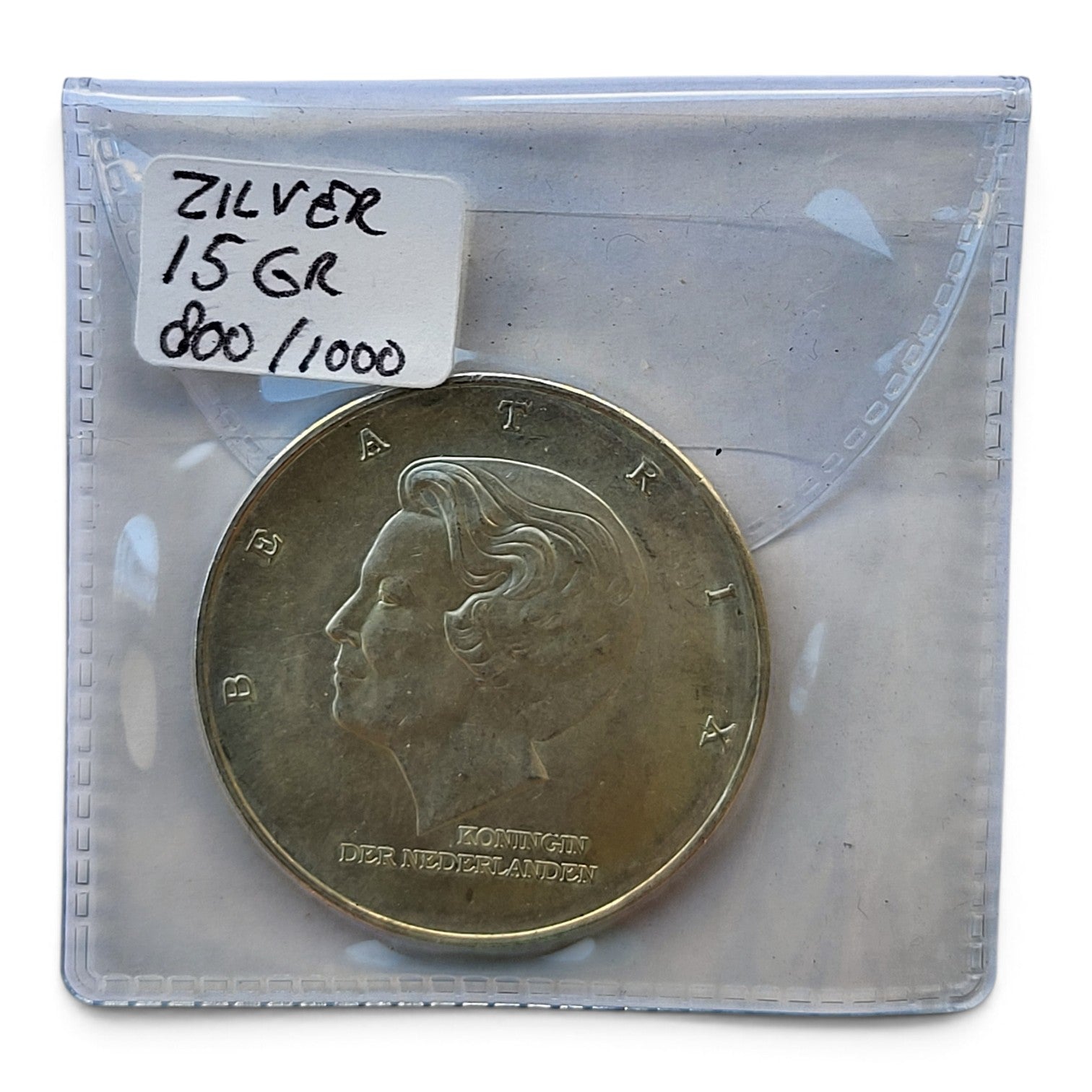 1997 - Nederland 10 Gulden - George Catlett Marshall - Zilver - UNC