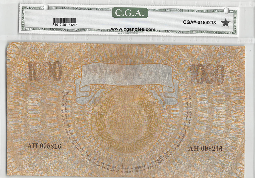 P-042 Nederland 1000 Gulden 03-03-1921 Vf C.G.A 25*