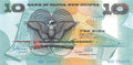 P-009b Papua New Guinea 10 Kina 1989 Unc