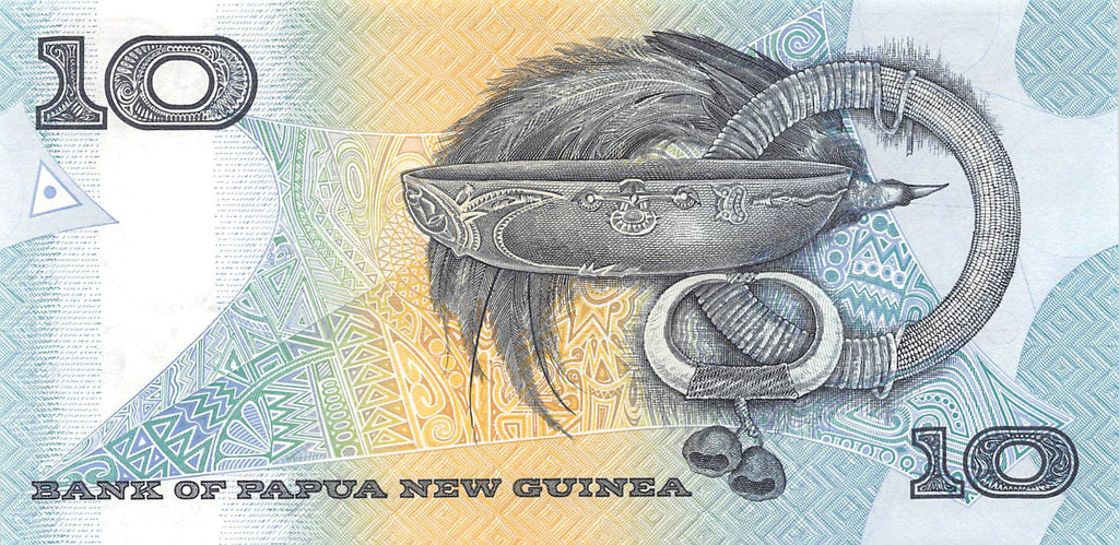 P-009c Papua New Guinea 10 Kina 1995 Unc