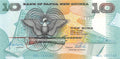 P-009e Papua New Guinea 10 Kina 1998 Unc
