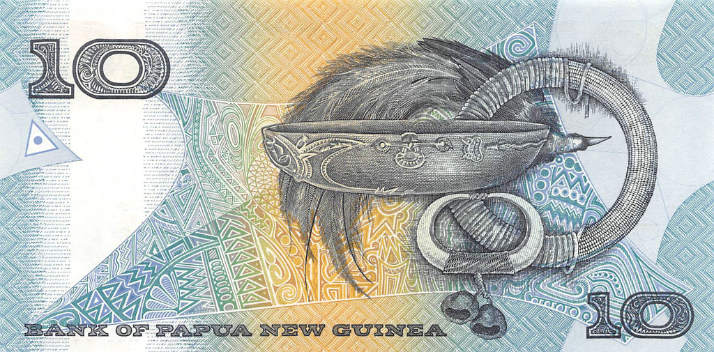 P-009e Papua New Guinea 10 Kina 1998 Unc