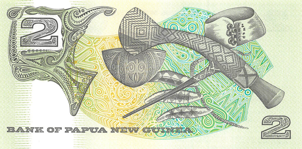 P-005c Papua New Guinea 2 Kina 1989 Unc
