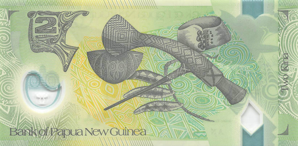 P-028c Papua New Guinea 2 Kina 2013 Unc