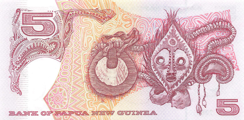 P-013e Papua New Guinea 5 Kina 2002 Unc