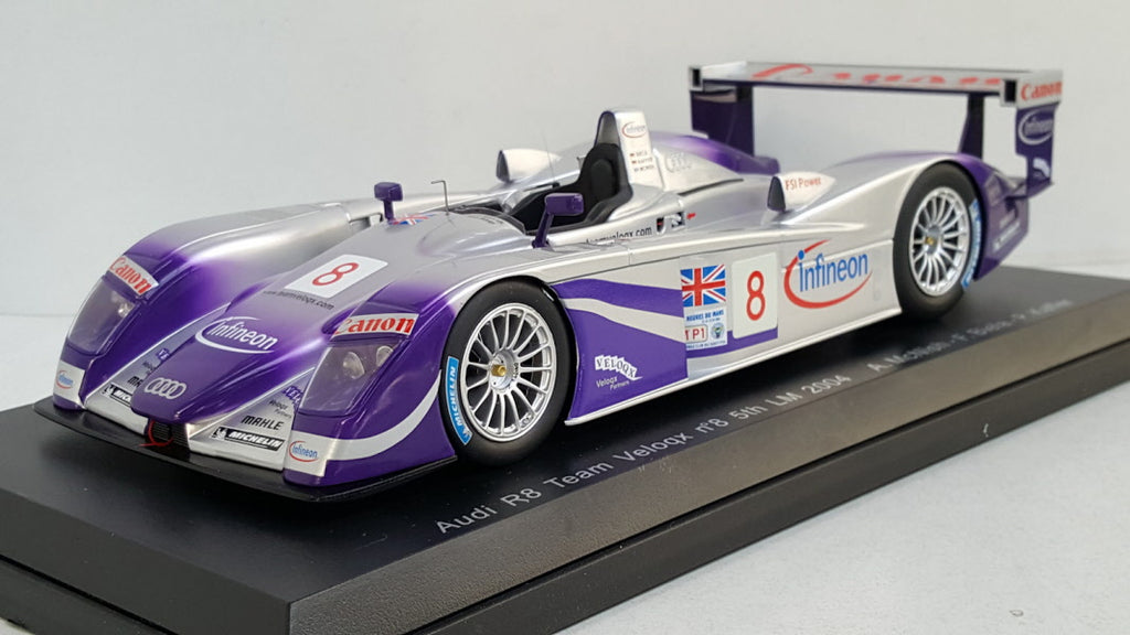 Audi R8 Team Veloqx LeMans 2004 Spark 1:18