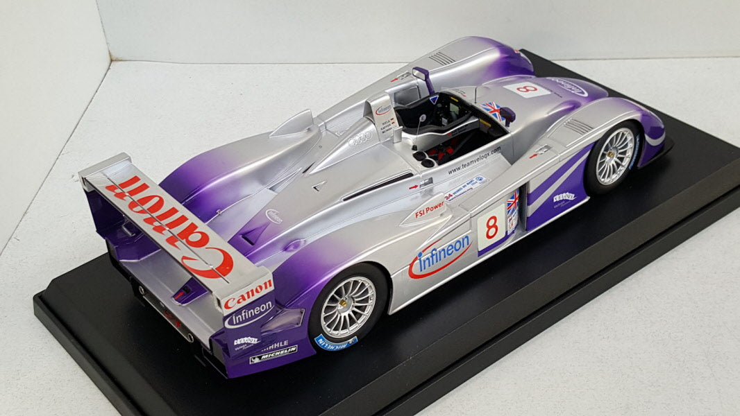 Audi R8 Team Veloqx LeMans 2004 Spark 1:18