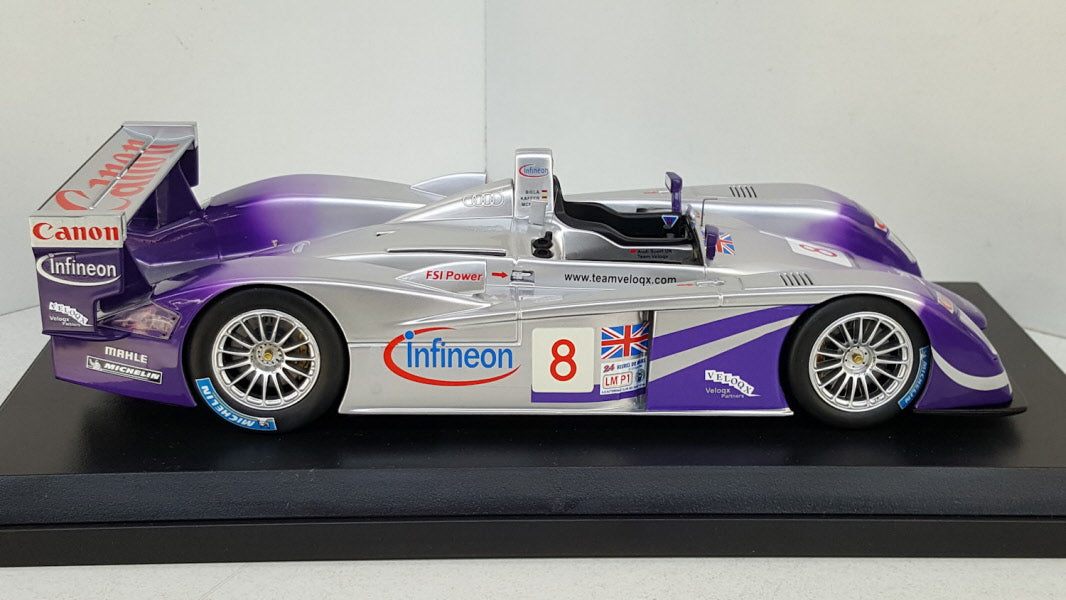 Audi R8 Team Veloqx LeMans 2004 Spark 1:18