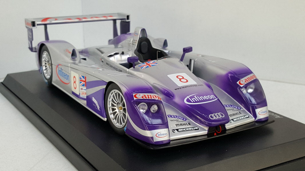 Audi R8 Team Veloqx LeMans 2004 Spark 1:18