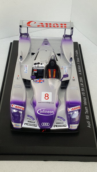 Audi R8 Team Veloqx LeMans 2004 Spark 1:18
