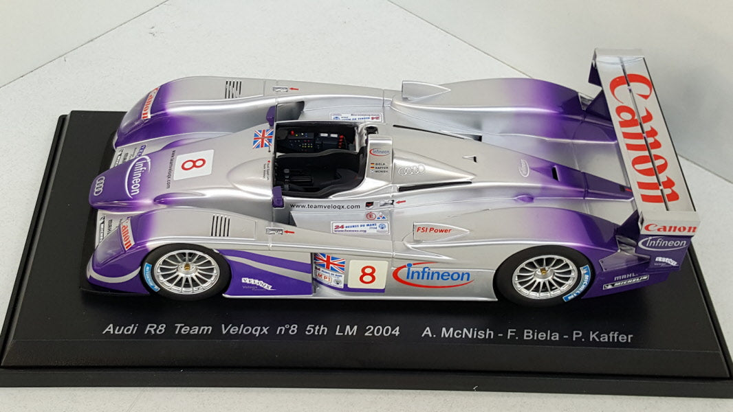 Audi R8 Team Veloqx LeMans 2004 Spark 1:18
