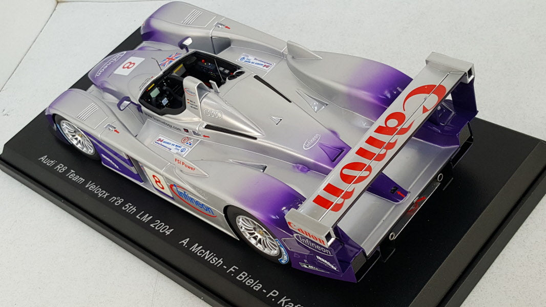 Audi R8 Team Veloqx LeMans 2004 Spark 1:18