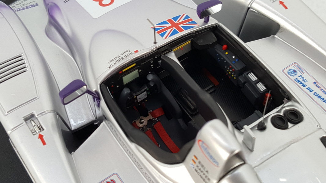 Audi R8 Team Veloqx LeMans 2004 Spark 1:18