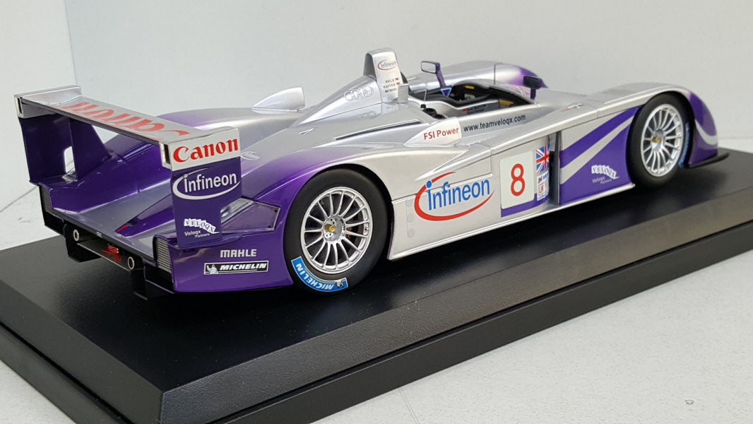 Audi R8 Team Veloqx LeMans 2004 Spark 1:18