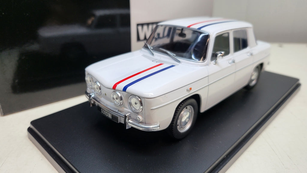 Whitebox Renault 8 Gordini Wit 1964 - Schaal 1:24
