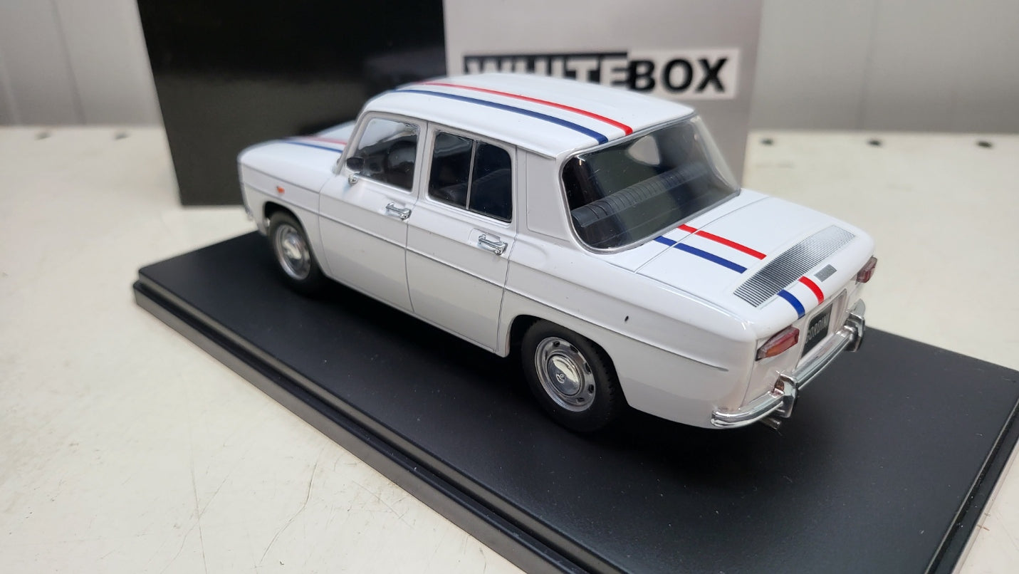 Whitebox Renault 8 Gordini Wit 1964 - Schaal 1:24