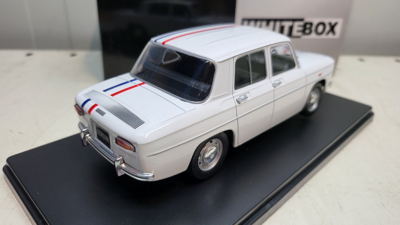Whitebox Renault 8 Gordini Wit 1964 - Schaal 1:24