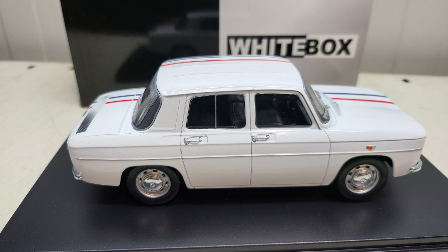 Whitebox Renault 8 Gordini Wit 1964 - Schaal 1:24