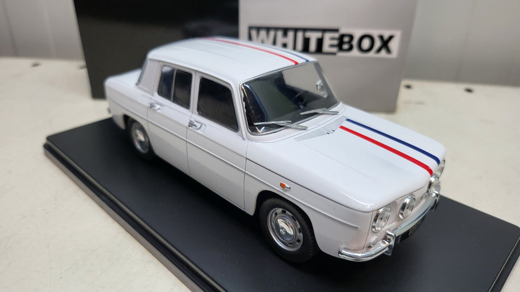 Whitebox Renault 8 Gordini Wit 1964 - Schaal 1:24