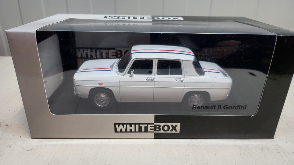 Whitebox Renault 8 Gordini Wit 1964 - Schaal 1:24